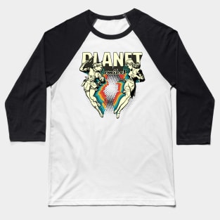 Planet Comics Baseball T-Shirt